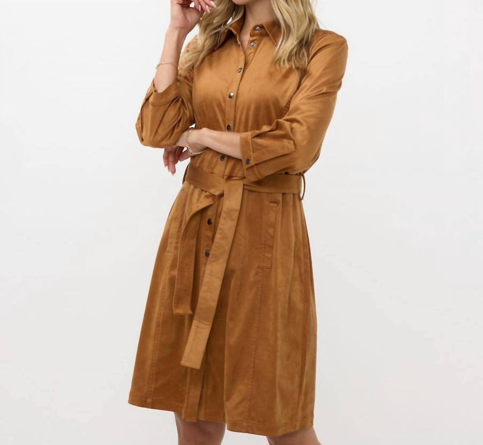 Esqualo - Suedine Dress