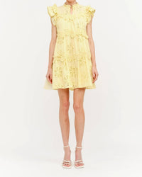 Sofie The Label - Kensie Floral Embroidered Mini Dress