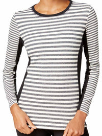 Calvin Klein - Women's Striped Thermal Top