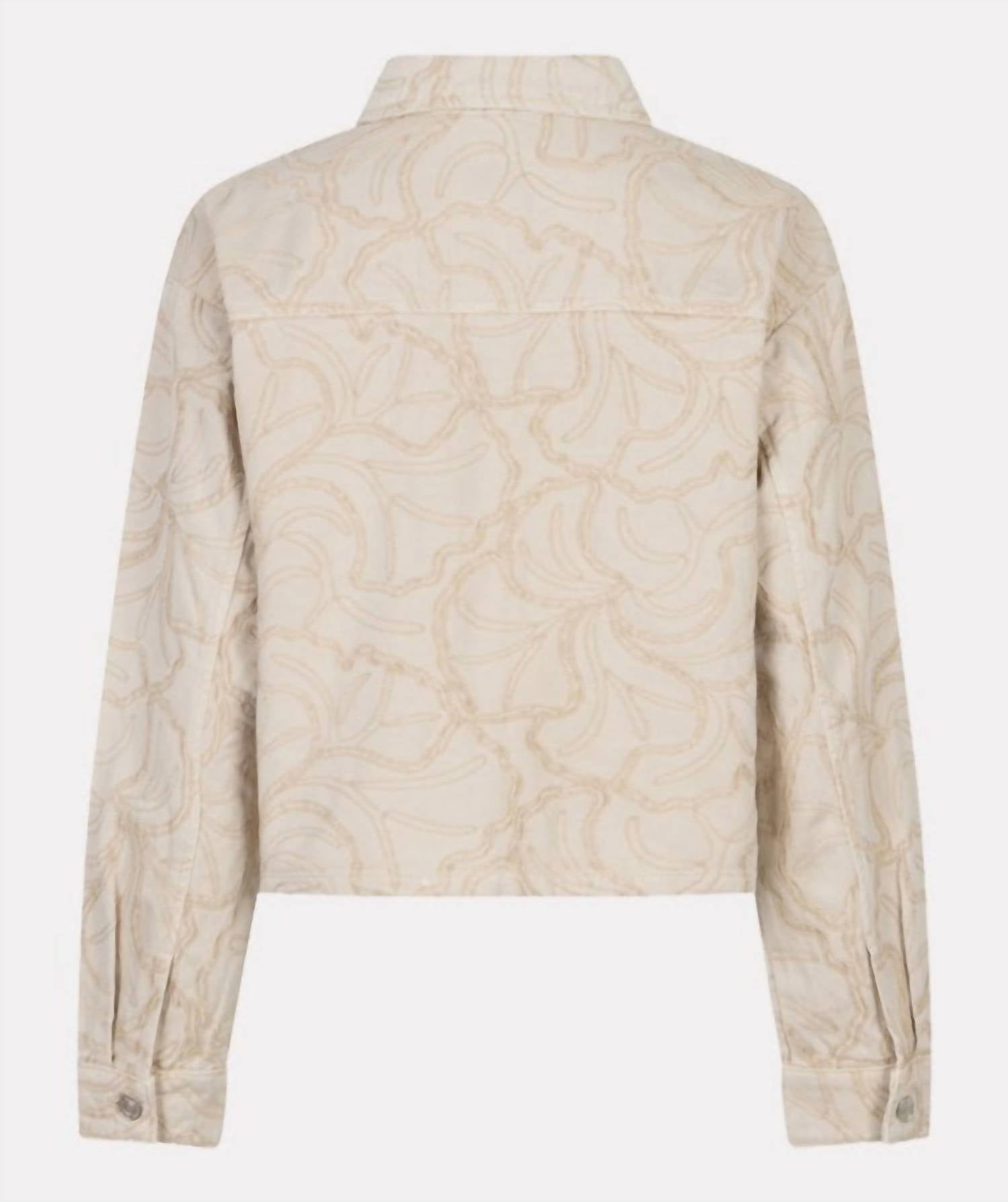 Esqualo - 3d Embroidered Jacket