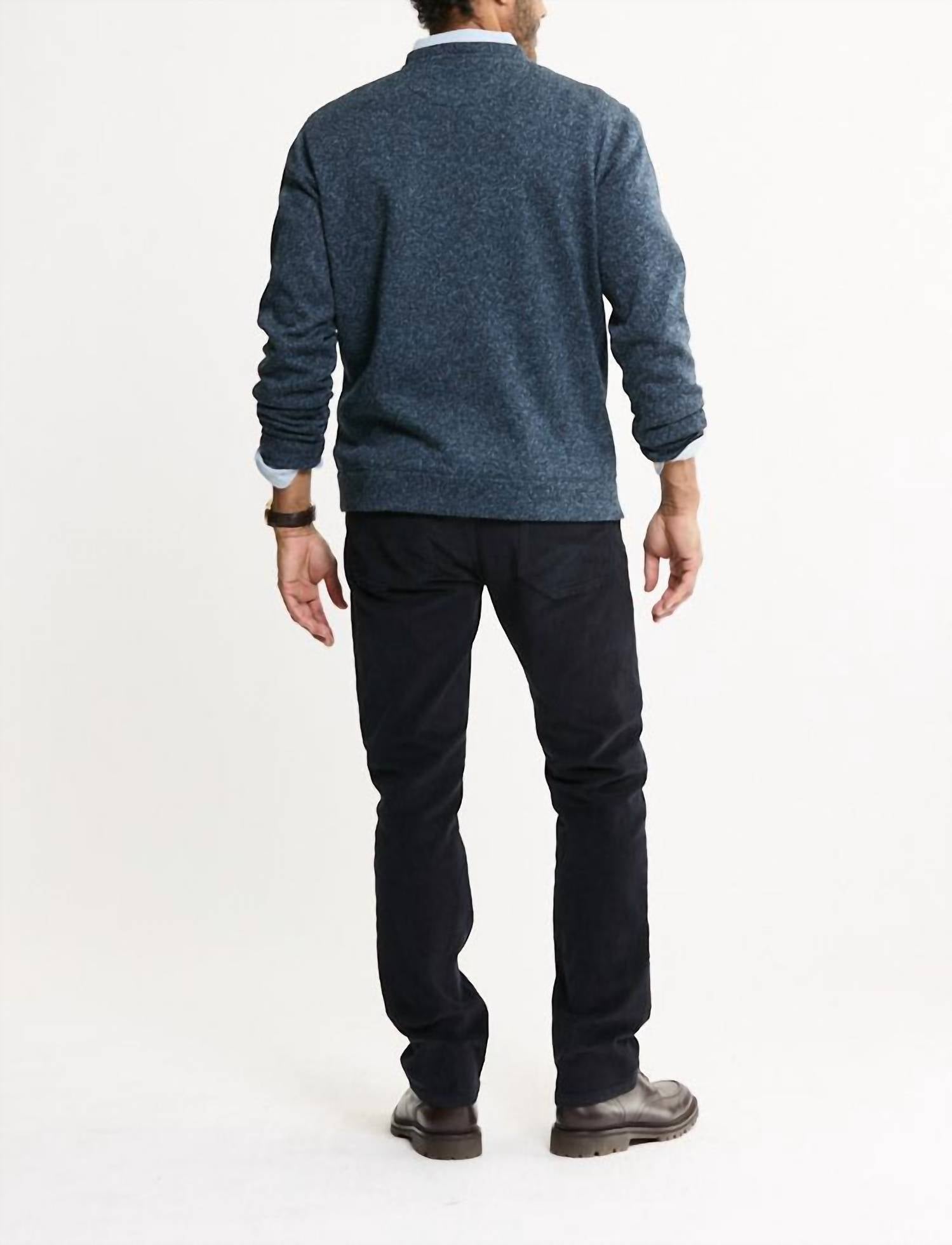 Jachs New York - Stretch Fleece Crewneck Sweater
