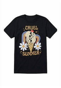 Better In Black Co - Women's Cruel Summer Skull Tee