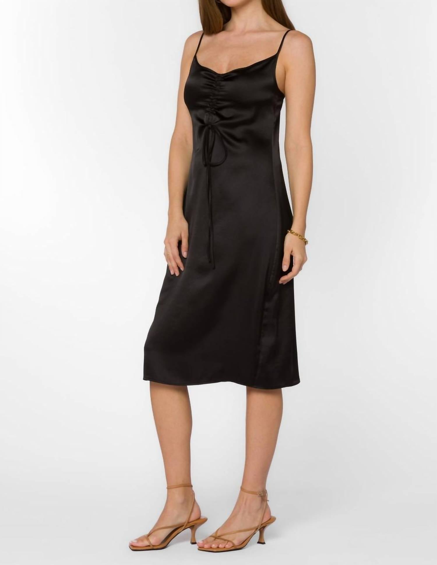 Livvy Satin Slip Dress