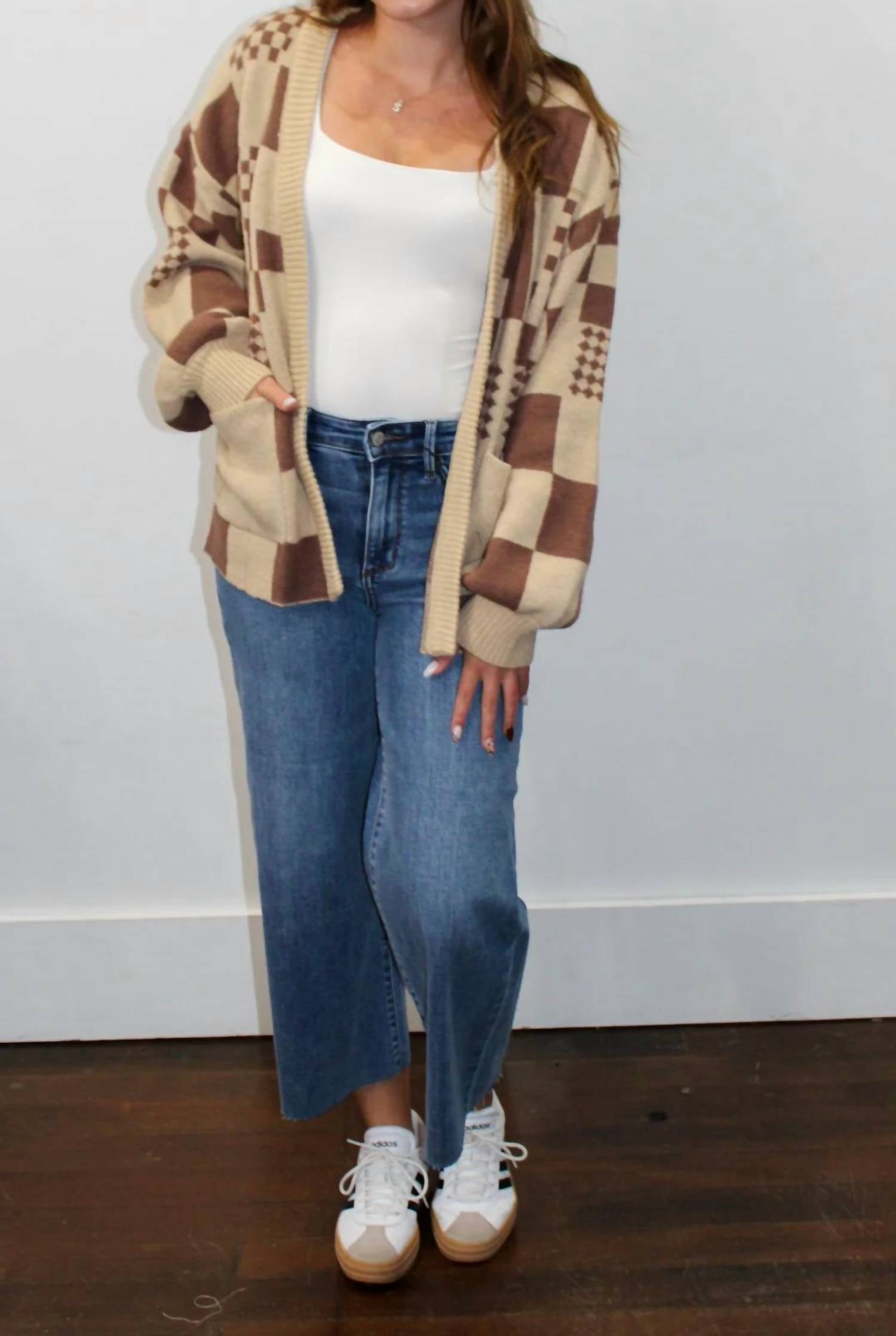 So Me - Loretta Open Front Cardigan