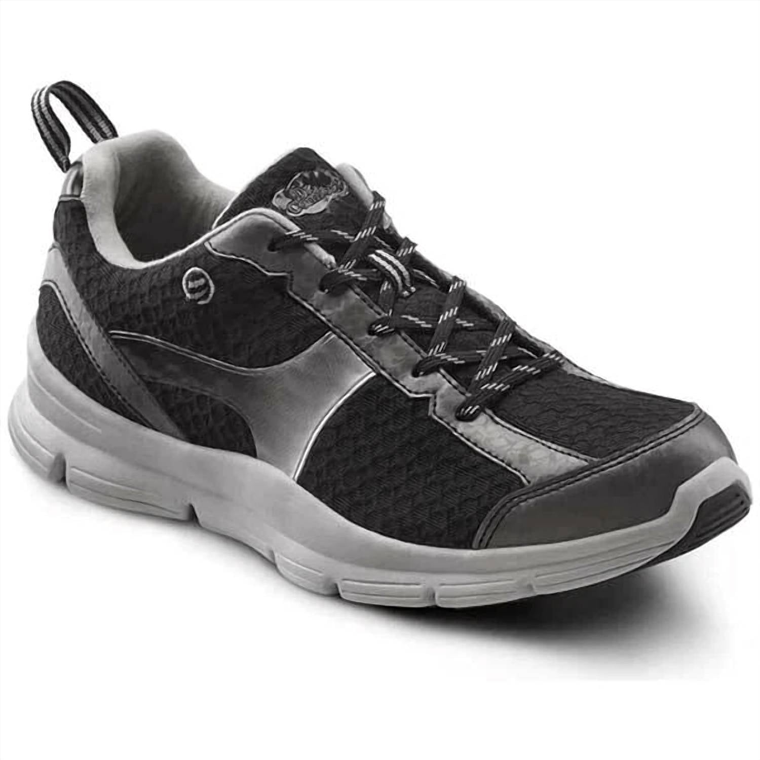 Dr. Comfort Shoes Men's Chris Athletic Diabetic Shoes in black - men's shoe