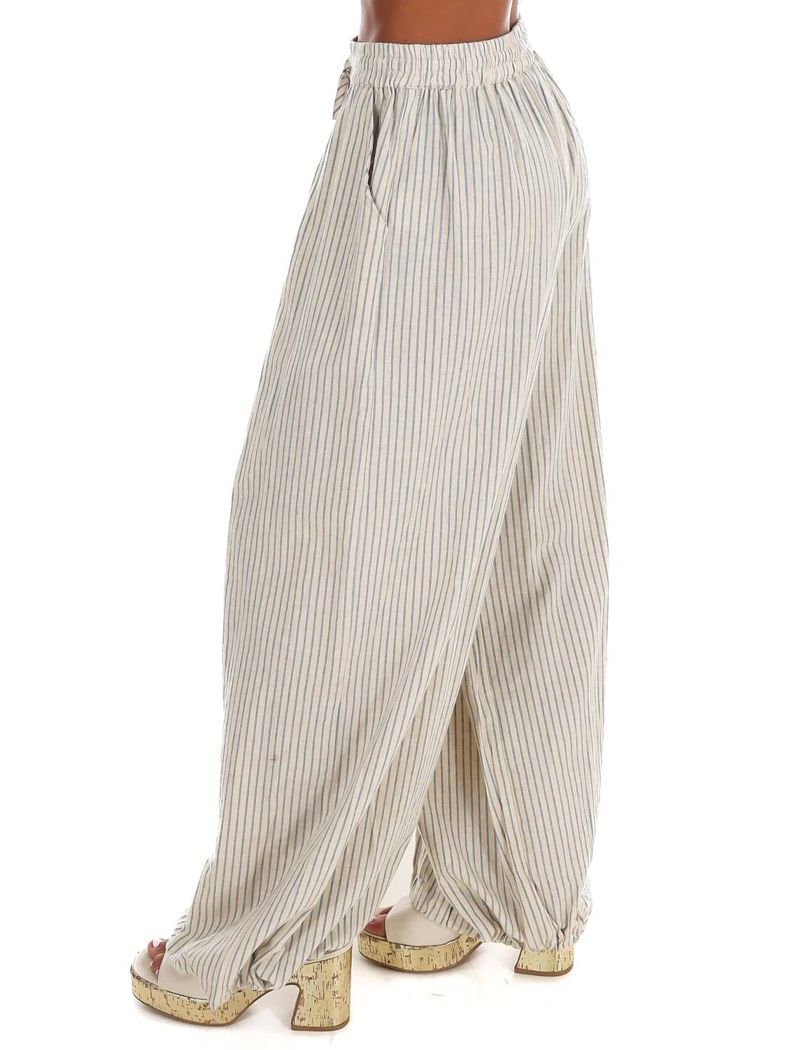 Klesis - Women's Nantucket Stripe Balloon Pants
