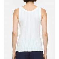 Closed - Ribbed Henley Cotton Tank