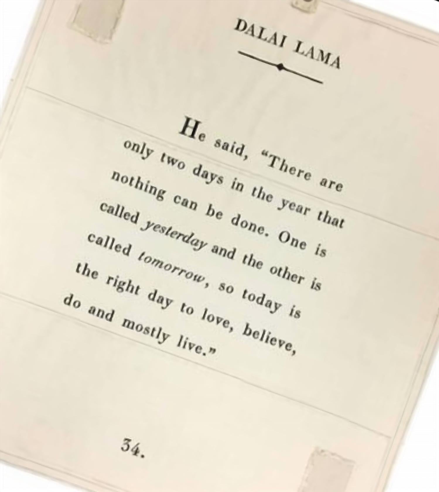 Sugarboo & Co. - Dalai Lama Canvas Wall Hanging