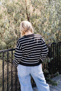 Mikarose - Ralphie Striped Sweater