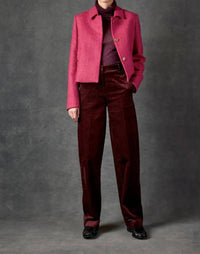 Triona Maura Boxy Tweed Jacket in dusk - women's jacket