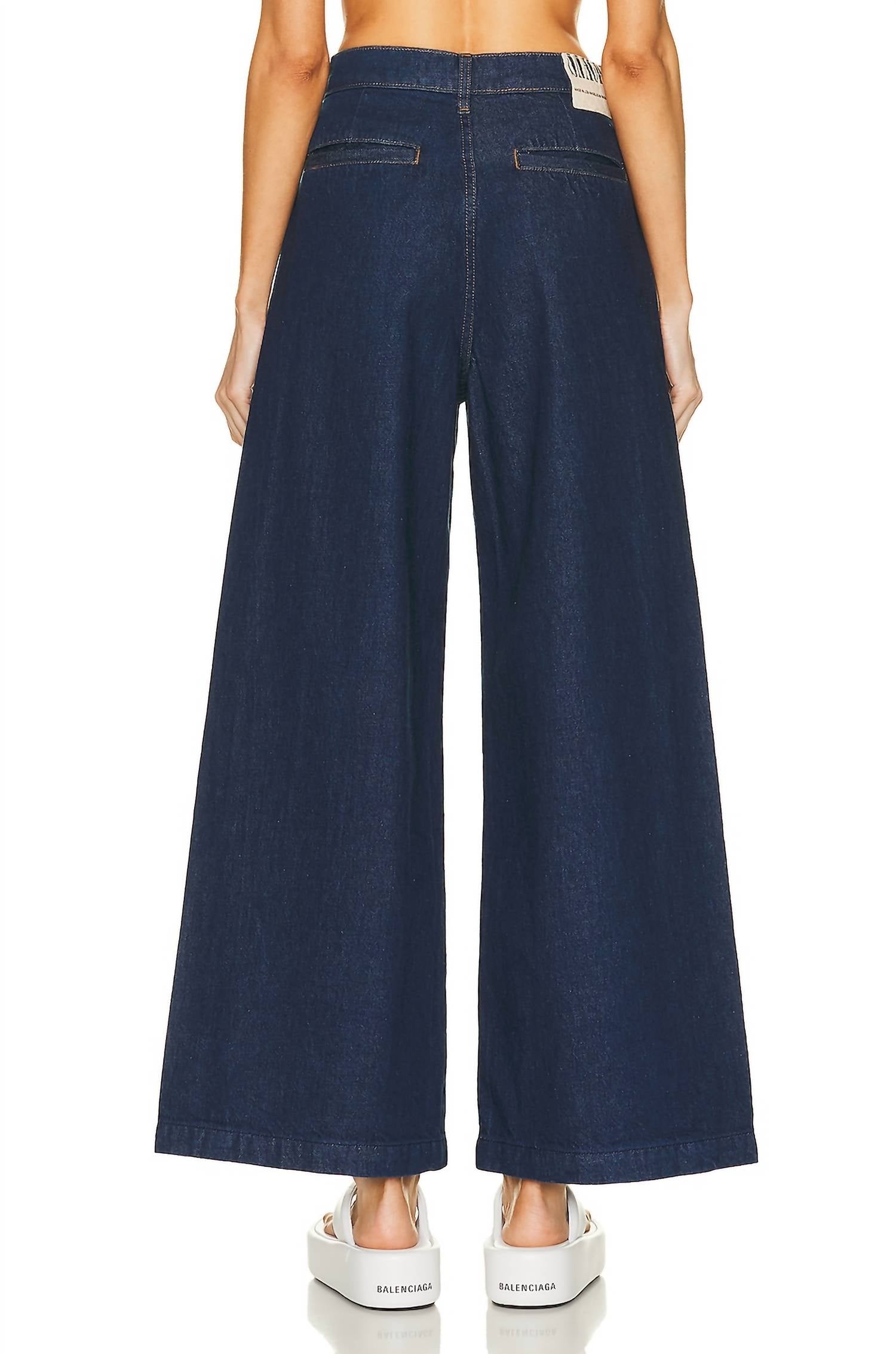 Mother - High Wasit Pleated Push Pop Nerdy