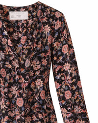 Cissa - Women's Puff Floral Top