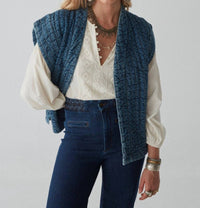 Maison Hotel - Elsa Quilted Denim Vest