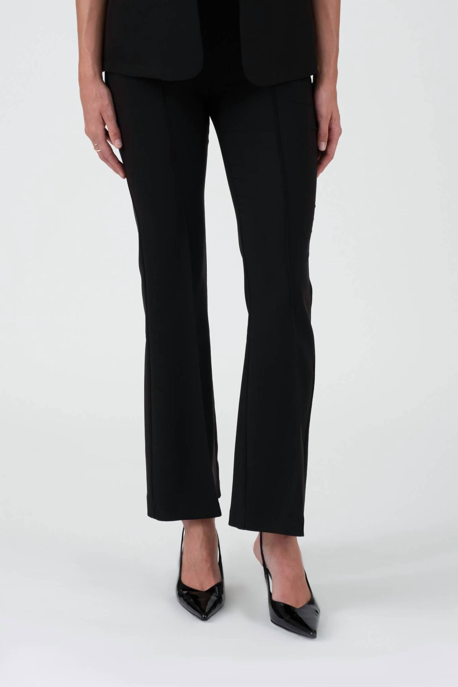 The Workshop Studio - HIGH WAIST BELL BOTTOM DRESS PANTS