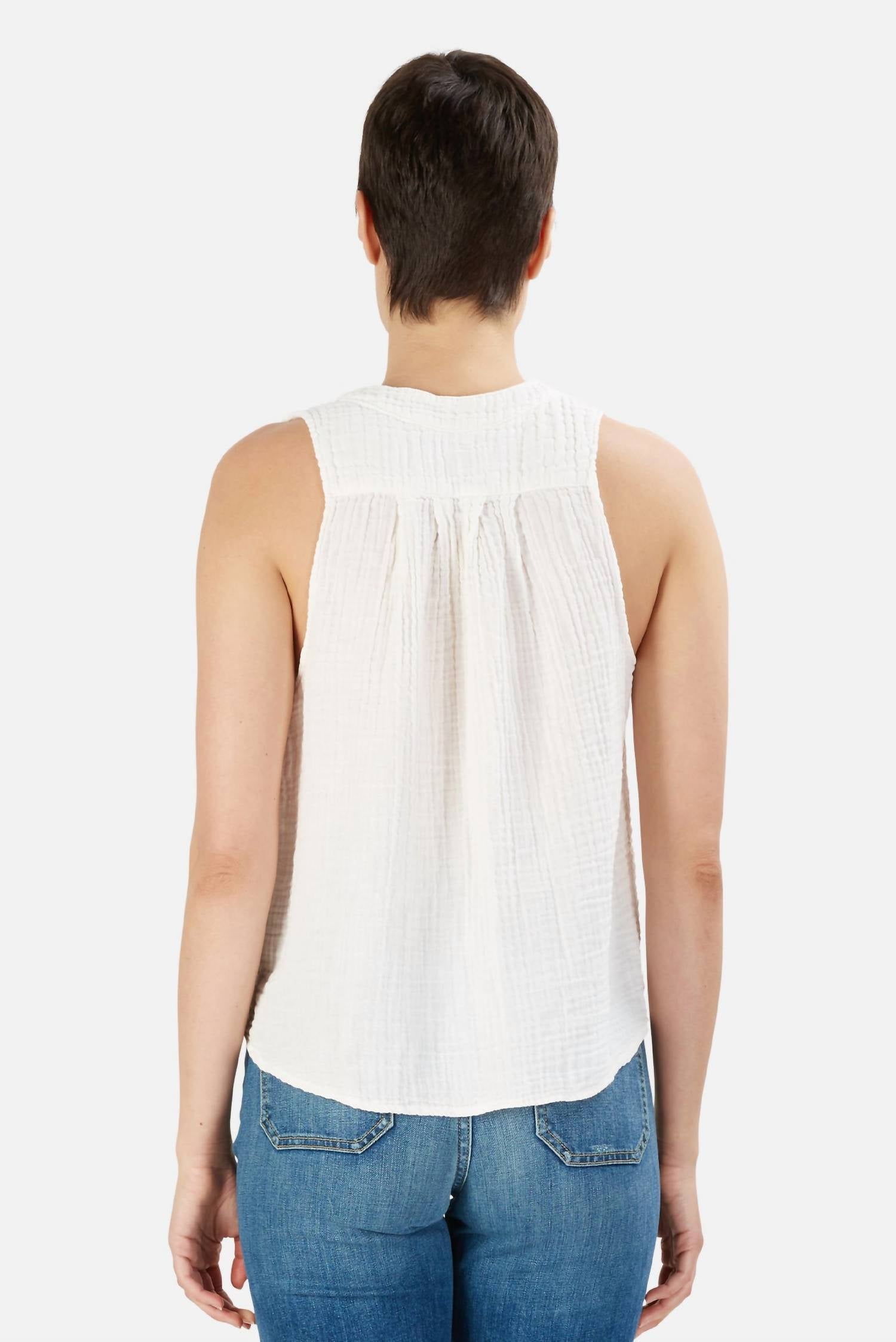 Nsf - Nepore Drapy Sleeveless Top