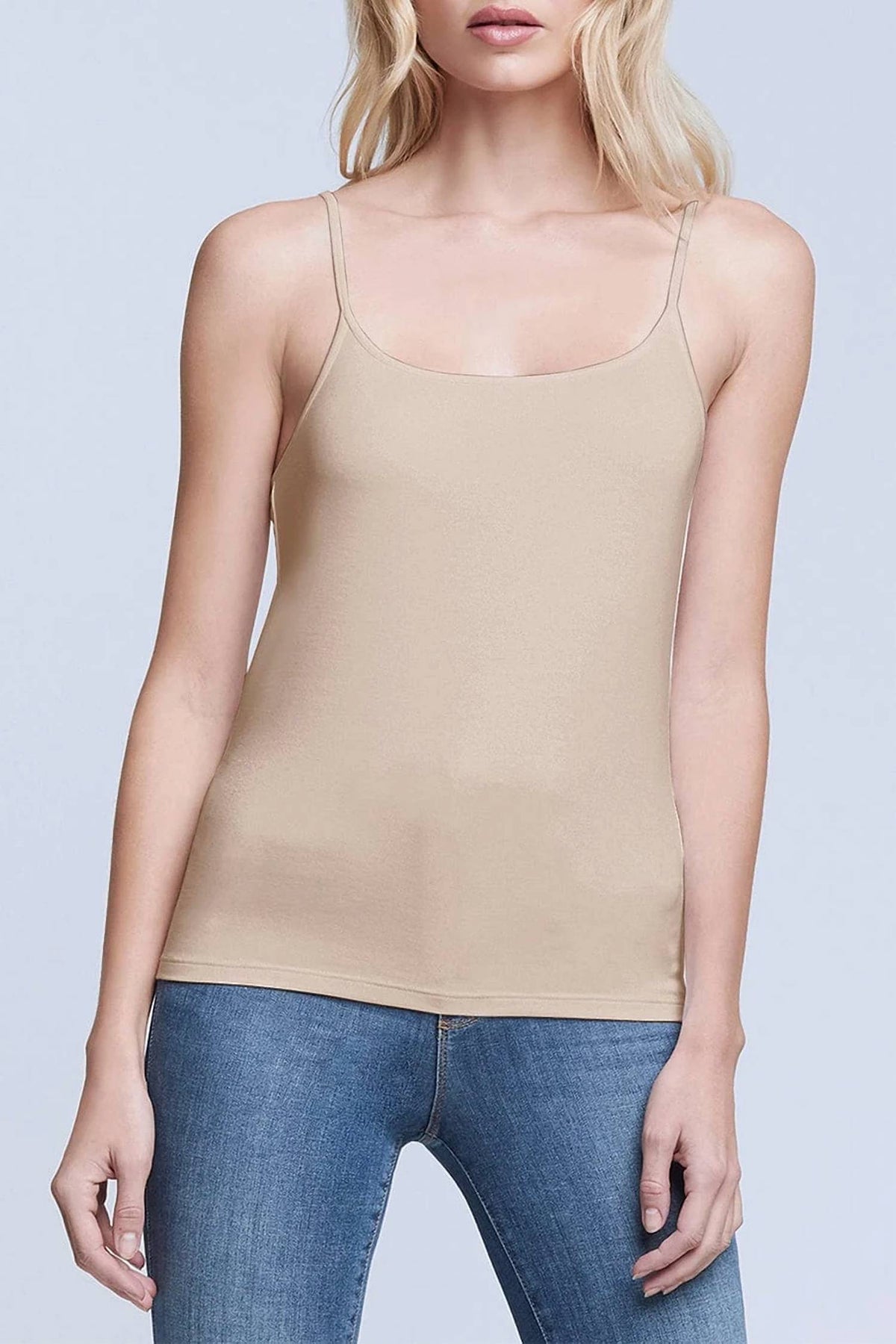 L'Agence - Ella Spaghetti Tank Top