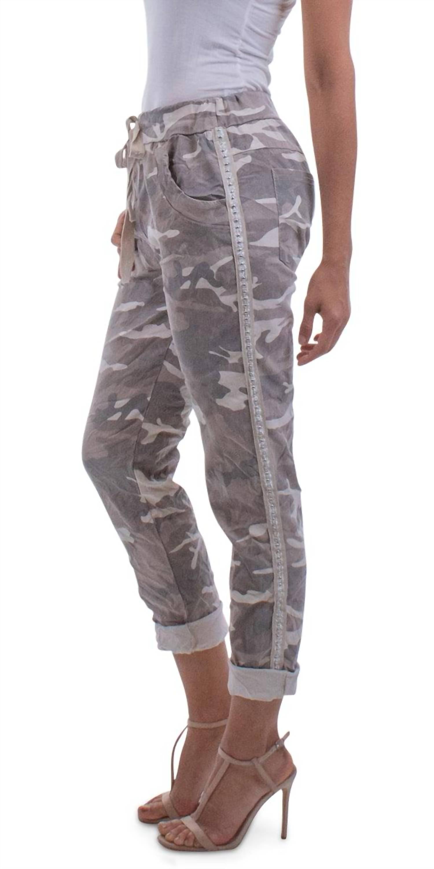 Gigi Moda - Caterina Camo Pants