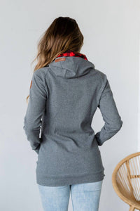 Reindeer Crossing Doublehood Sweatshirt