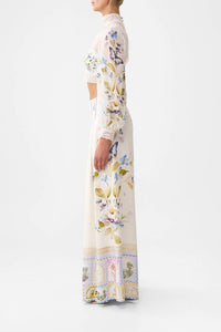 Camilla - Lace Splice Long Sleeve Top