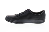 Camper - Women's Black Leather Lace Up Euro Sneakers Shoes