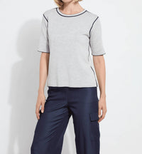 Lysse - Odessa Reversible Knit Short Sleeve Tee