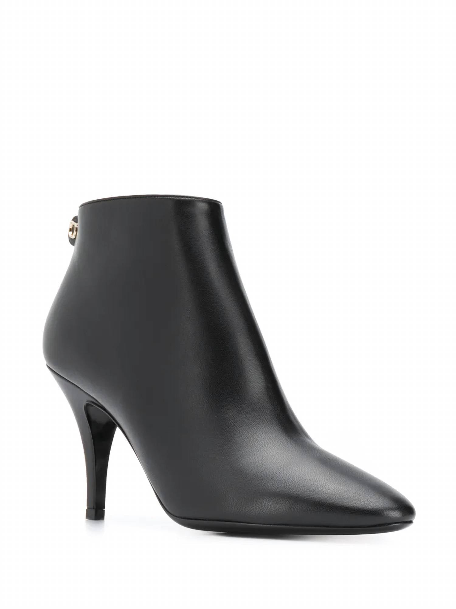 Salvatore Ferragamo Women's Joan Ankle Booties in black - women's shoe - view 160