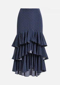 Essentiel Antwerp - Ilana Tiered Ruffle Midi Skirt