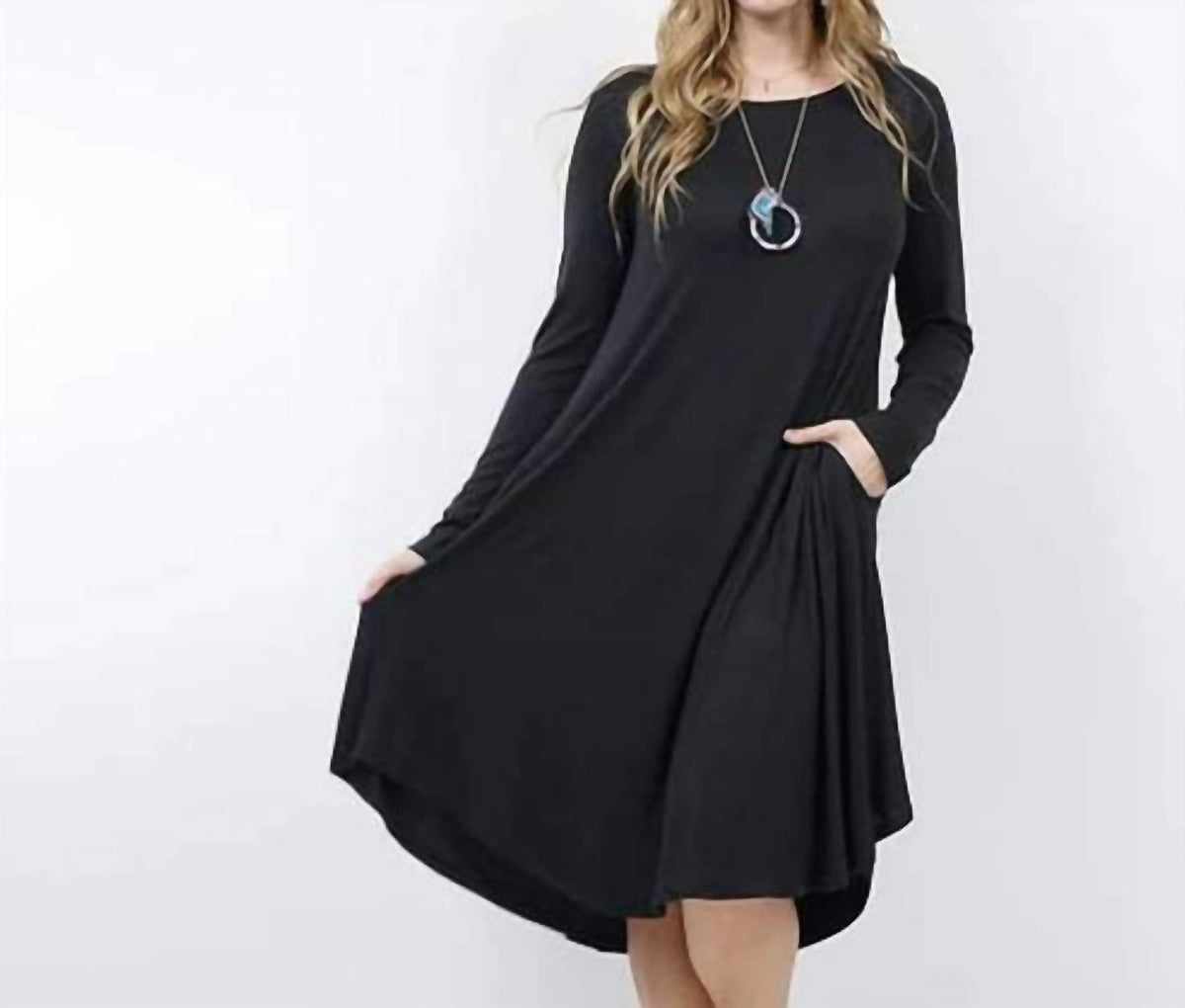 Angie - New York Minute Midi Dress - Plus