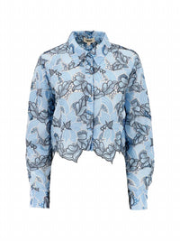 L'Agence - Akemi Cropped Button Down