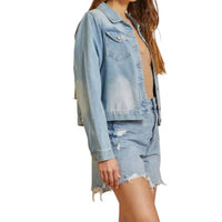 Andree By Unit - Fringe Denim Jacket