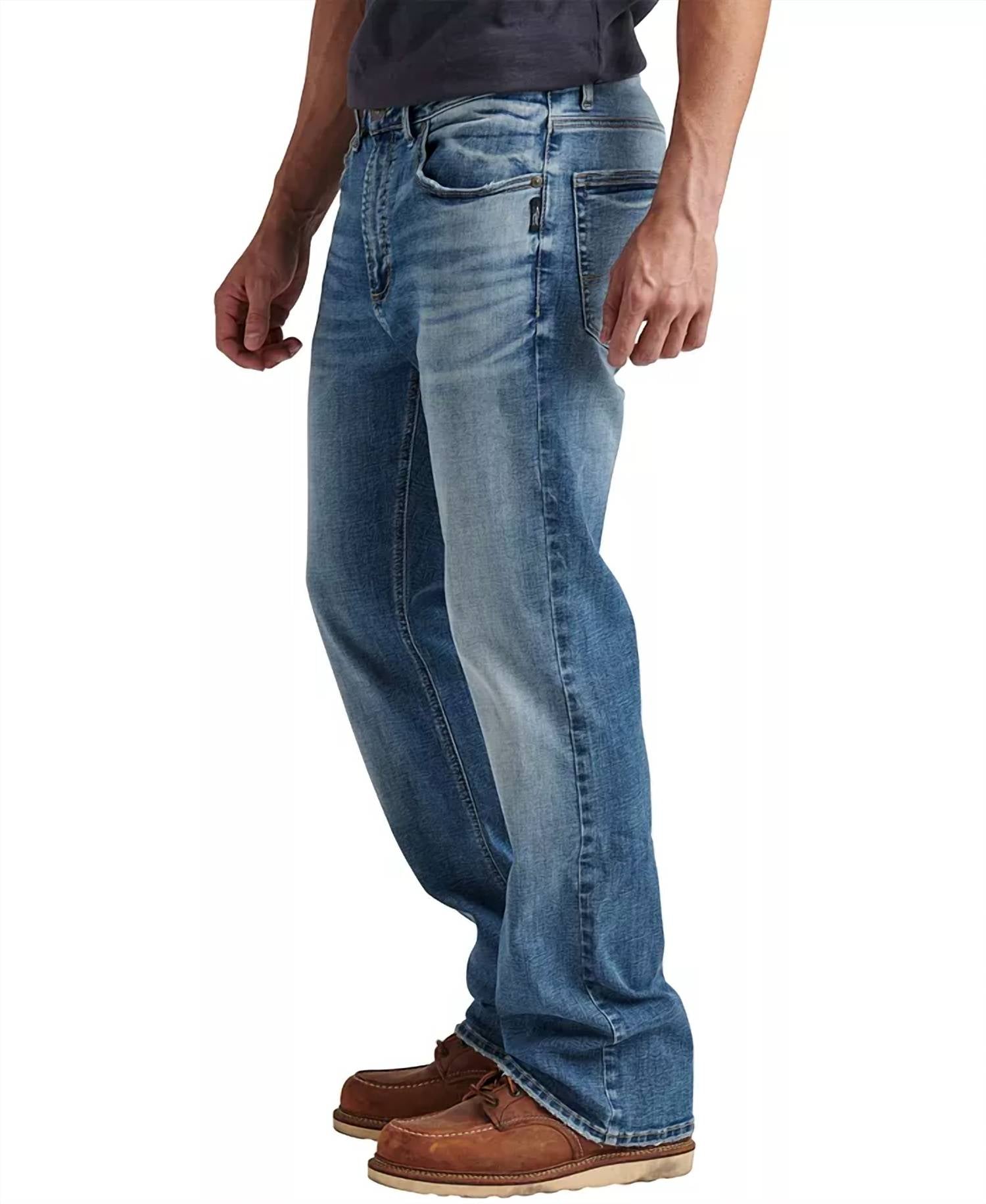 Silver Jeans Co - Gordie Straight Relaxed Fit Jean