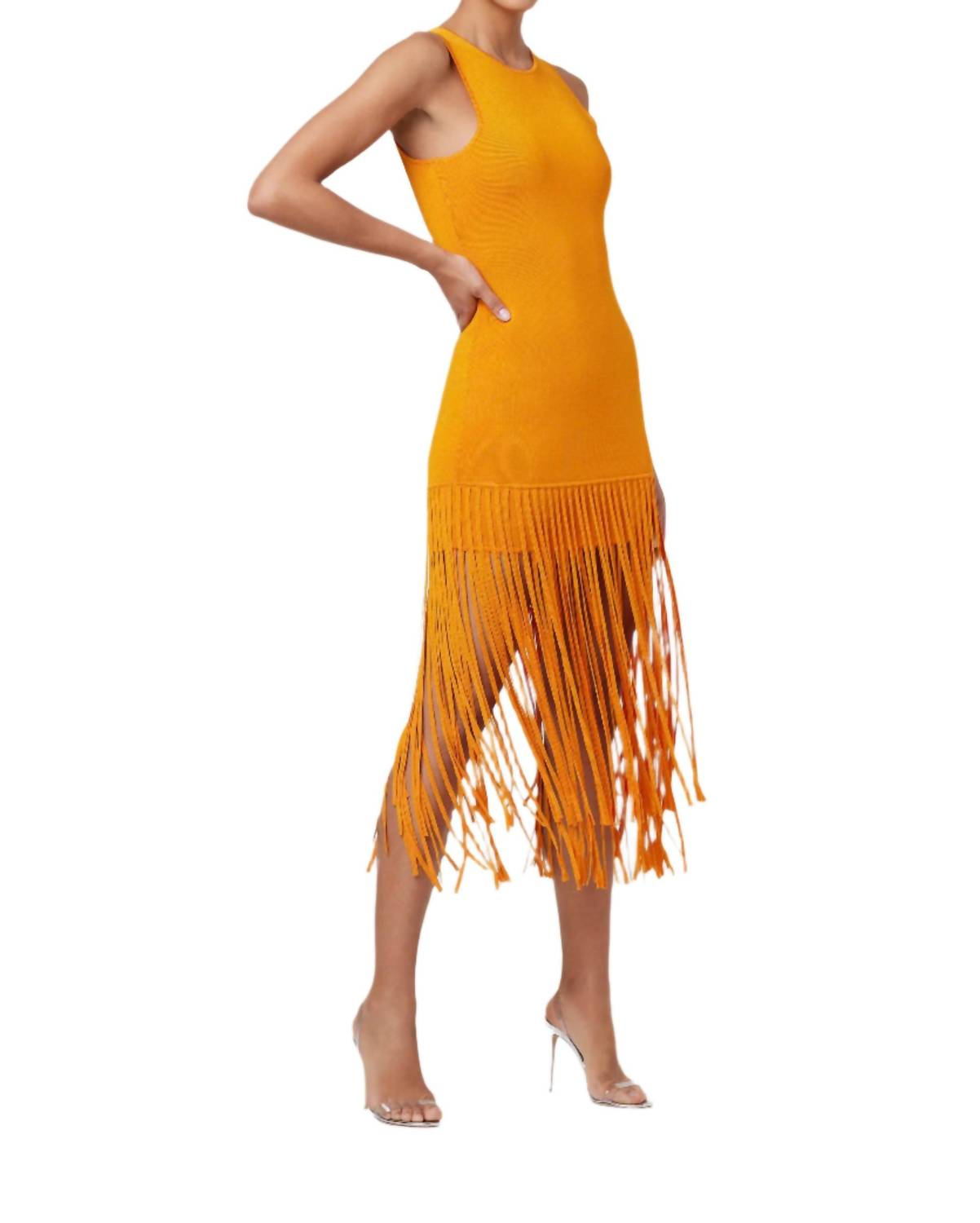 Toccin - Margaux Fringe Knit Dress