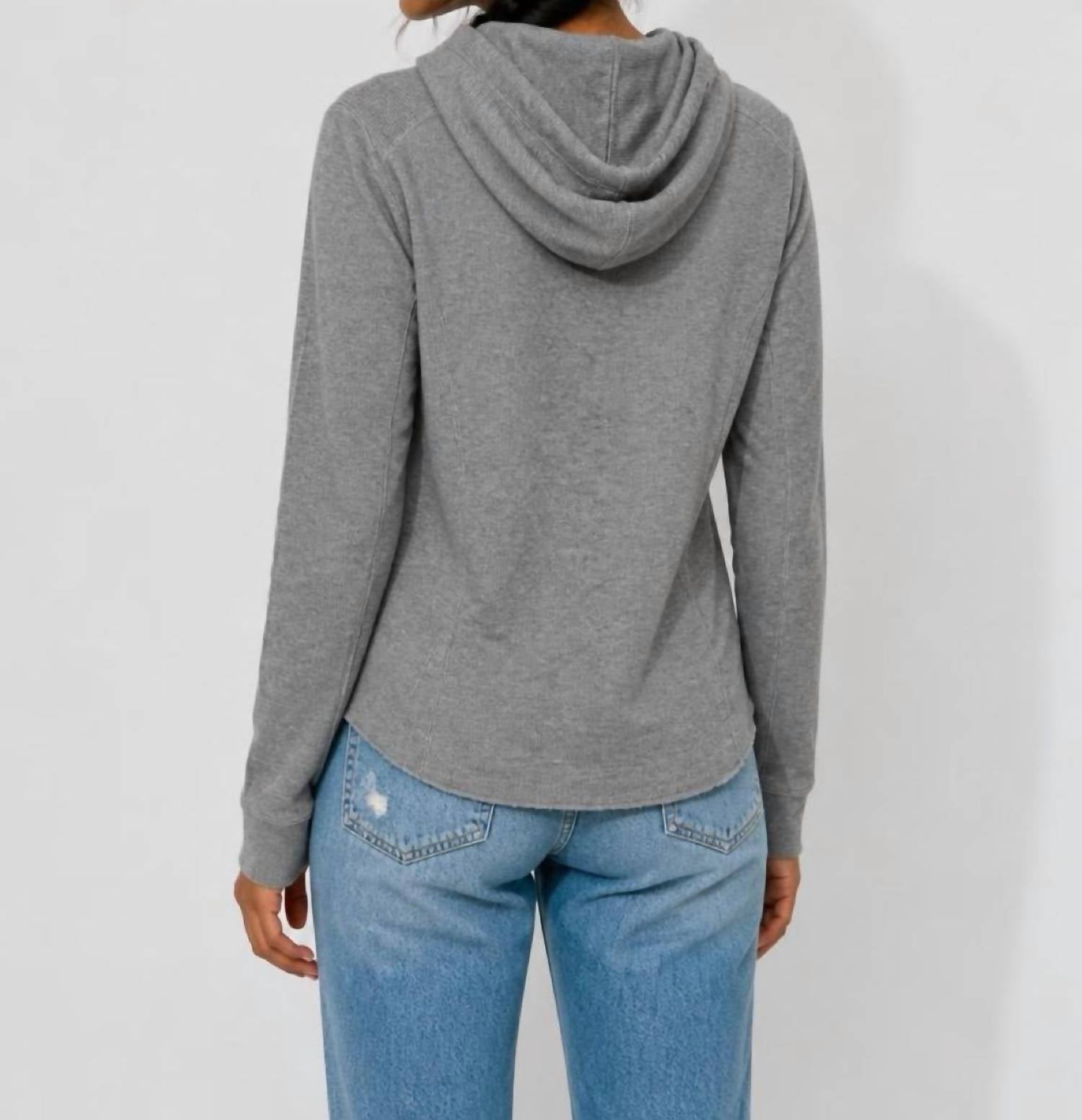 Vince - Ultra Soft Ribbed Hoodie