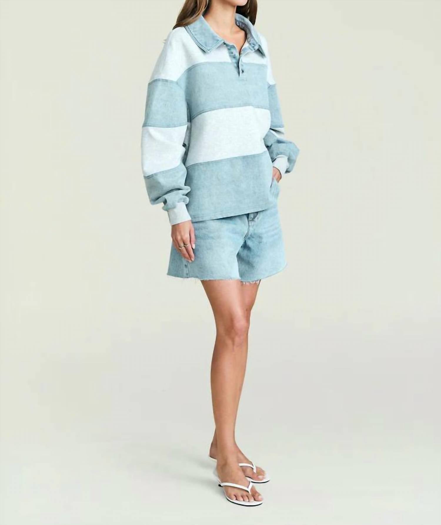 Ser.O.Ya - Cher Denim Top