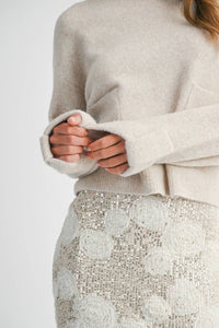 Mable - Parker Front Pocket Detail Sweater