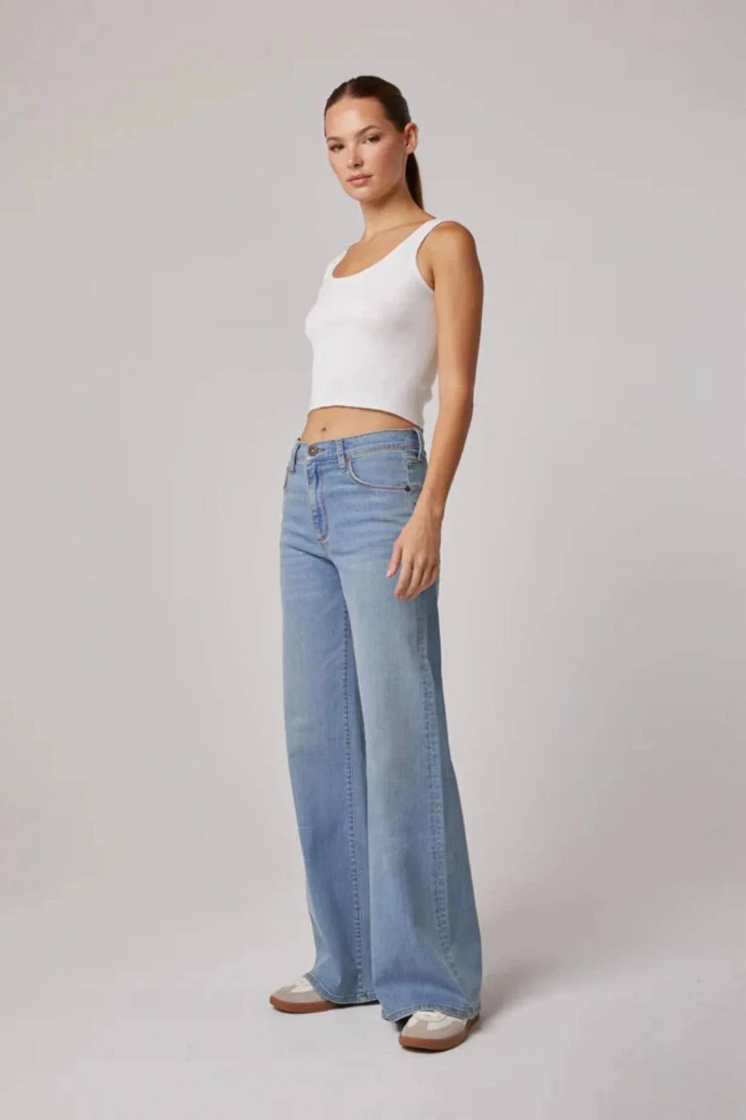 Edyson - Valentino High Rise Wide Leg Jean