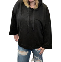 She + Sky - Wide Sleeve Pullover Hoodie