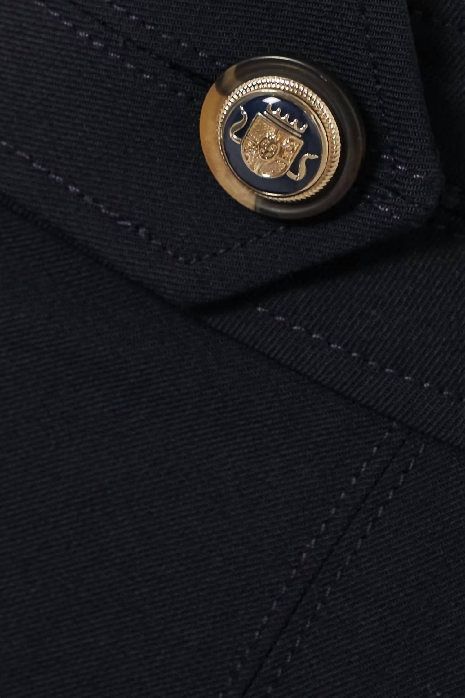 JESSAMY TWILL SLIM-LEG PANTS