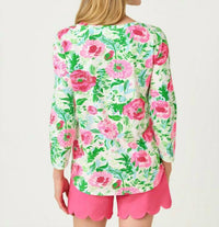 Lilly Pulitzer - KEY WEST 3/4 SLEEVE TOP
