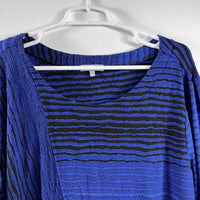 habitat Mixed Direction Pullover in blue - women's sweater - view 4