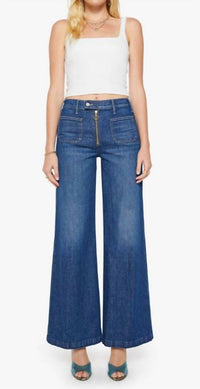 Mother - Hustler Roller Patch Zip Heel Jeans