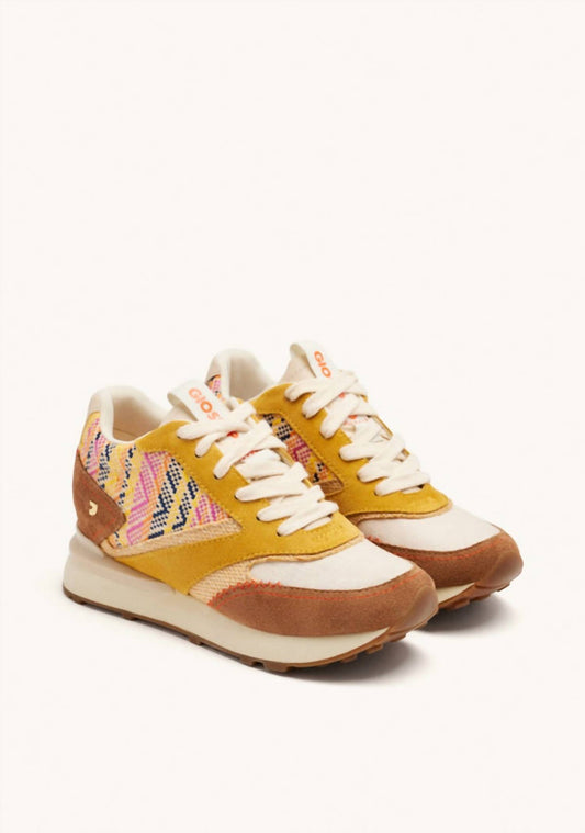 Gioseppo - Women's Morrill Raffia Wedge Leather Shoes