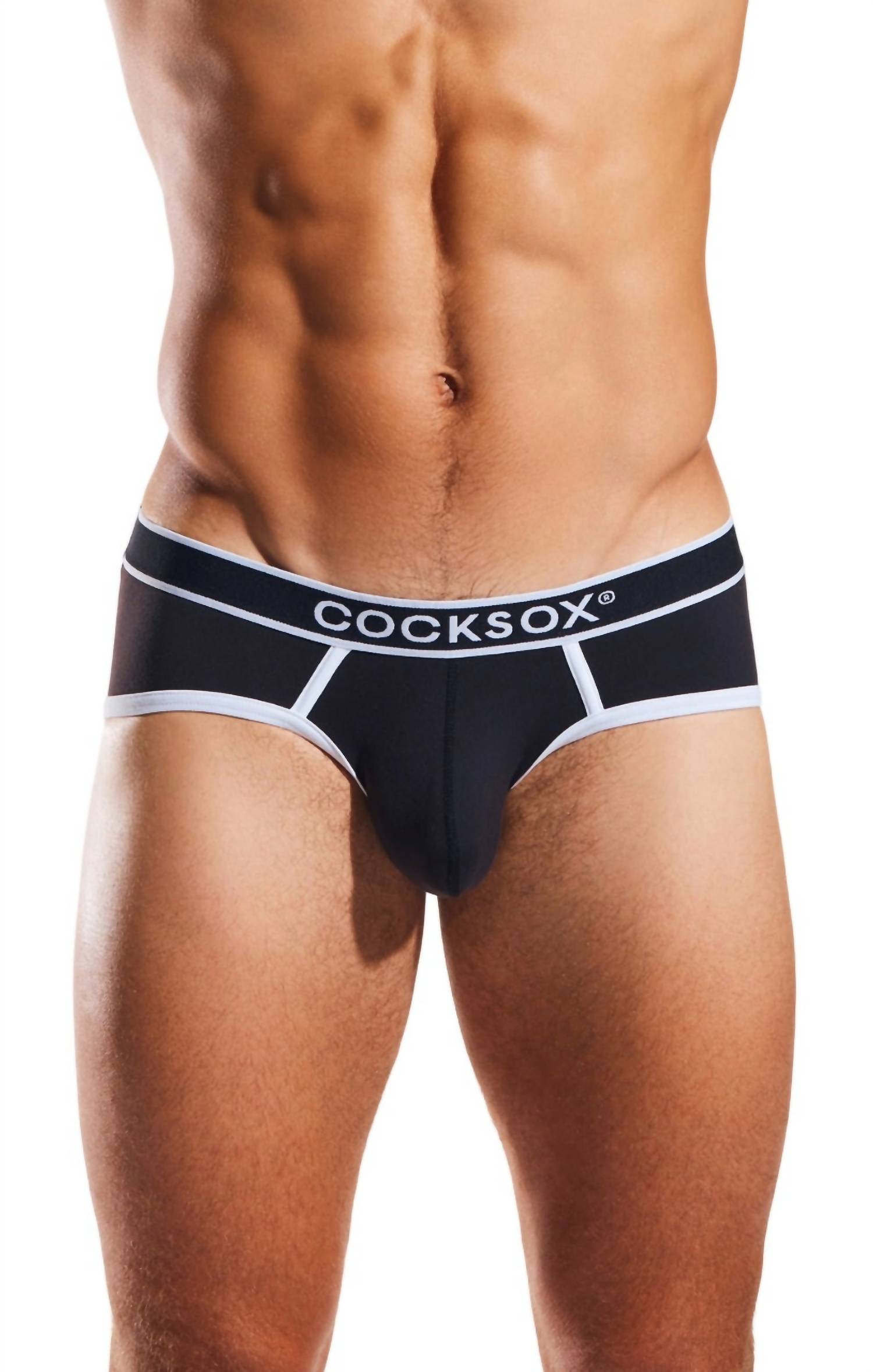 Cocksox Contour Pouch Sports Brief in schwarz - men's item