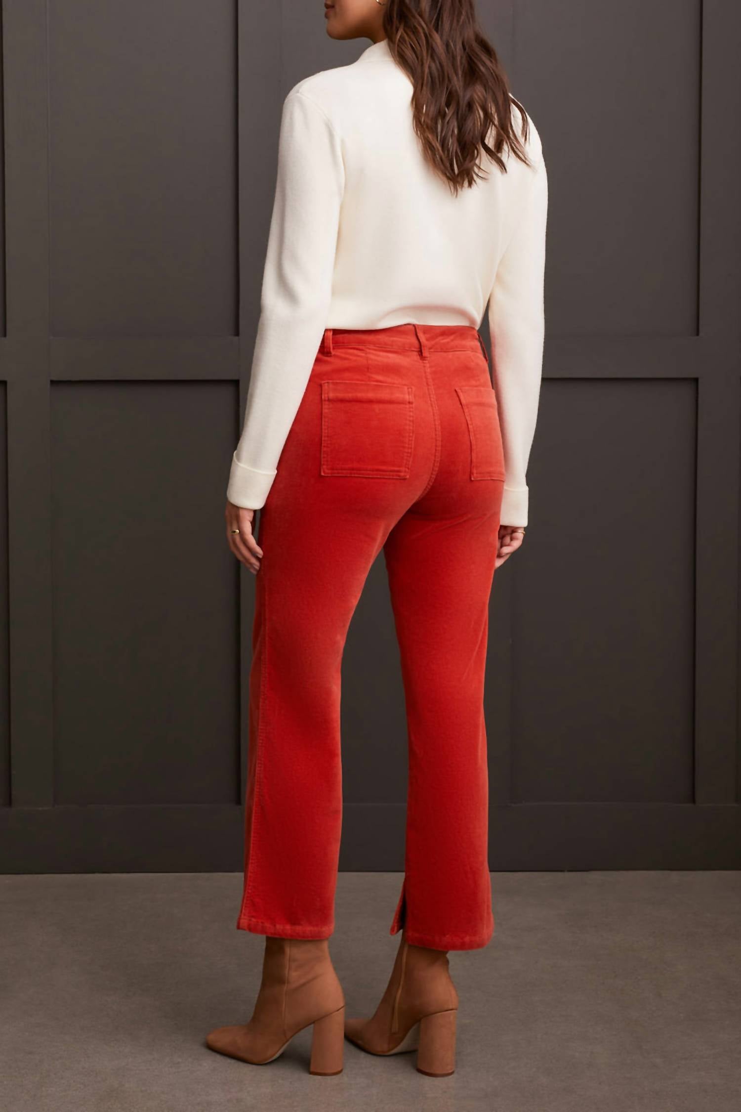 Tribal - Stretch Corduroy Straight Leg Pants