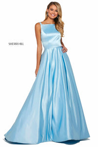 Sherri Hill - Mikado A-line Prom Gown