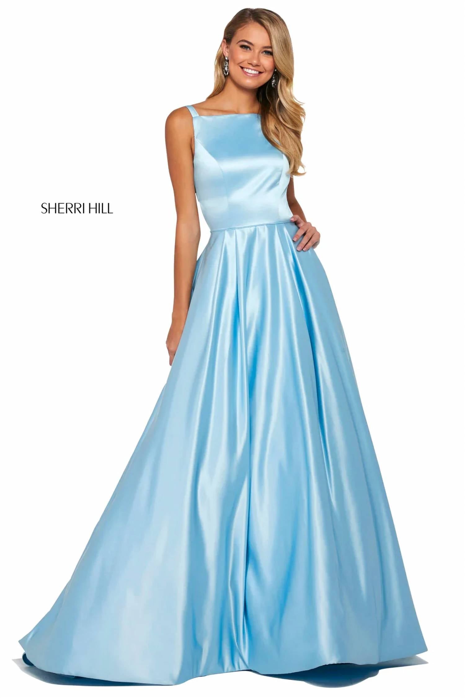 Sherri Hill - Mikado A-line Prom Gown