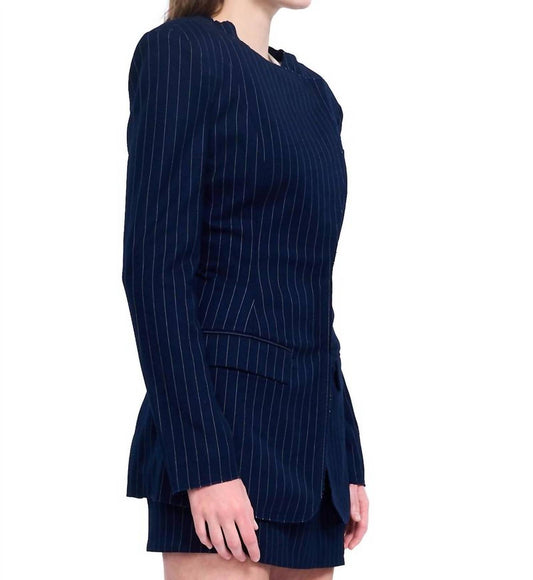 Saemdi - Pinstripe Blazer