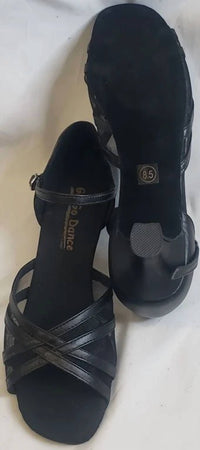 Go Go Dance - Women's Harla 1.3" Thick Heel Latin Sandal