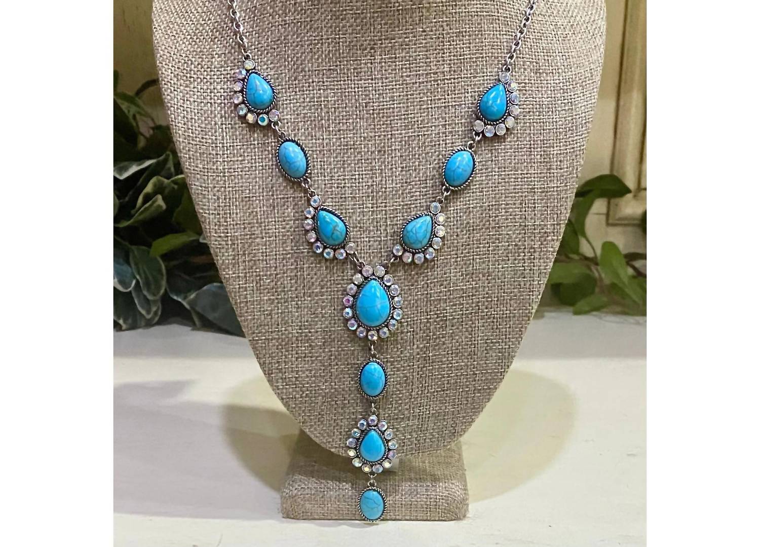 Boho Ranch - Women's Teardrop Necklace