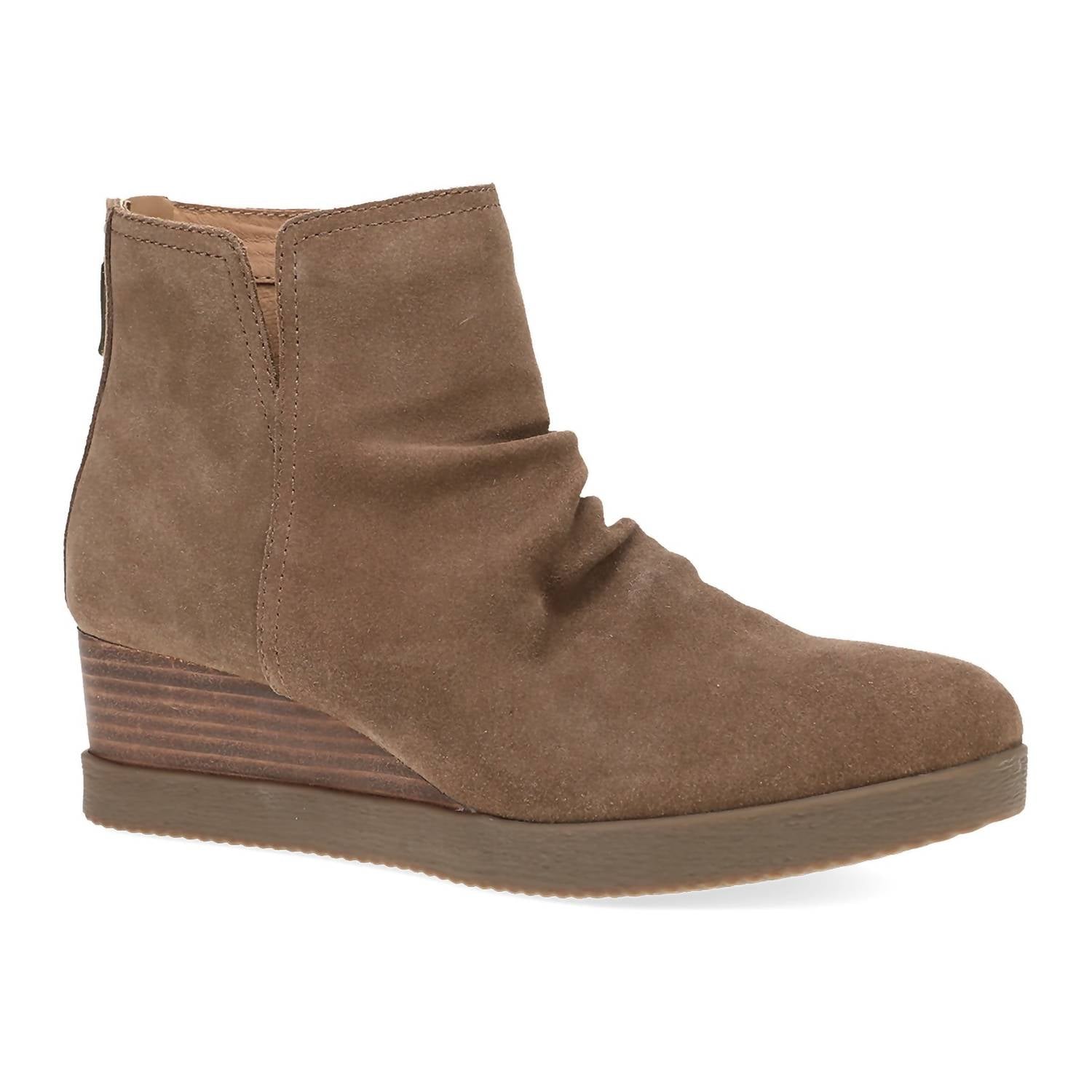 Dansko - Women's Stephanie Leather Stacked Boots